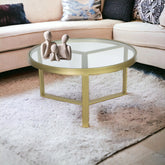 Kraft Bazaar Valerie Round Coffee Table 75x40Cm